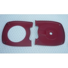 CHAIN COVER - LARGE - RED PAINTING - (ORIGINAL PART JAWA)